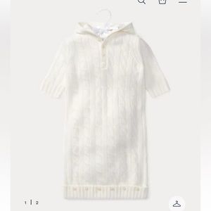 RALPH LAUREN baby One piece. 100% cashmere. new w/tags 3.-9 months